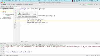 Arithmetic Operator in Java Lecture 16