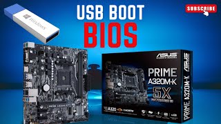 How To Get Into BIOS Settings And USB Boot On ASUS PRIME A320M-K