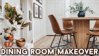 DIY DINING ROOM MAKEOVER & HOME DECOR RE-STYLE | DECORATING IDEAS | DECORATING ON A BUDGET