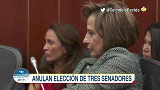 Consejo de Estado anuló elección de tres senadores