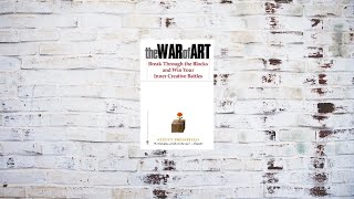 The War of Art by Steven Pressfield. Full Audiobook Black Screen.