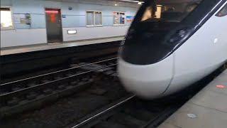 22次樹林發車經由花東線開往台東的超優質直達EMU3000型十二輛編組EMU3031皮蛋豆腐騰雲號綠色帶新城際自強號列車團體列車