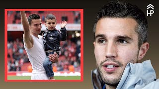 Robin Van Persie: 'I told my son he sounded like a loser'