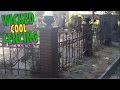 Making Homemade Cemetery Fence, Columns, & Pillars For Halloween Display Making Homemade Cemetery Fence, Columns, & Pillars For Halloween Display