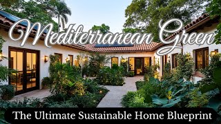 Mediterranean Meets Green: The Ultimate Sustainable Home Blueprint