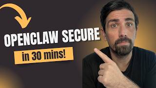 I Locked Down My OpenClaw in 30 Minutes — Here's Every Step (Free Prompts)