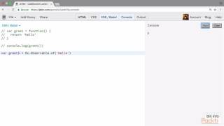 Reactive JavaScript Programming : Observables as Functions | packtpub.com