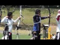 archery　アーチェリー　2011年世界選手権最終選考会