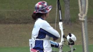 archery　アーチェリー　2011年世界選手権最終選考会