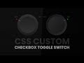 CSS Custom Checkbox Toggle Switch with Glowing Bulb Effetcs | Html and CSS
