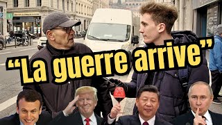 GUERRE MONDIALE : LES FRANÇAIS IRAIENT-ILS DÉFENDRE LE PAYS ? [MICRO-TROTTOIR]