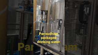 Bottled water production in parisudham cochin kerala