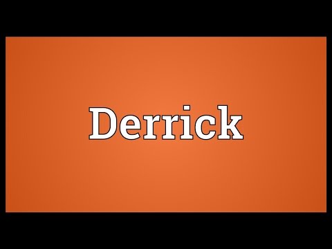 What does Derrick mean in the Bible?