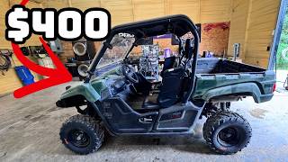 Bought a CHEAP UTV – Fixed It Just to Break It Again
