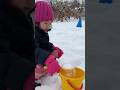 🇨🇦還是雪最好玩❄️👧🏻#加拿大 #卡加利 #踏踏 #雪系列 #snow #frozen #preschool #outdoors #play #蒙梭特利 #公園 #toys