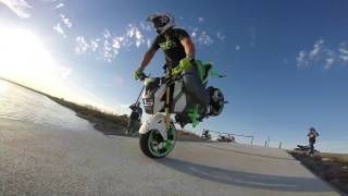 CRAZY INSANE GROM WHEELIES *MUST WATCH*