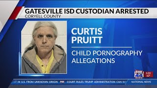 Gatesville ISD custodian arrested on child pornography allegations