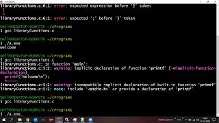 C Programming Unit 2 - Math Functions