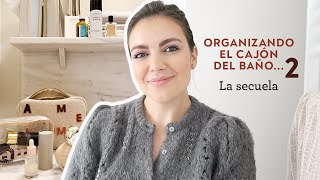 Vamos a empezar bien el año: organizamos el cajón del baño de una vez por todas.