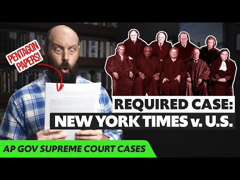 Why did the government seek prior restraint against the New York Times and the Washington Post?