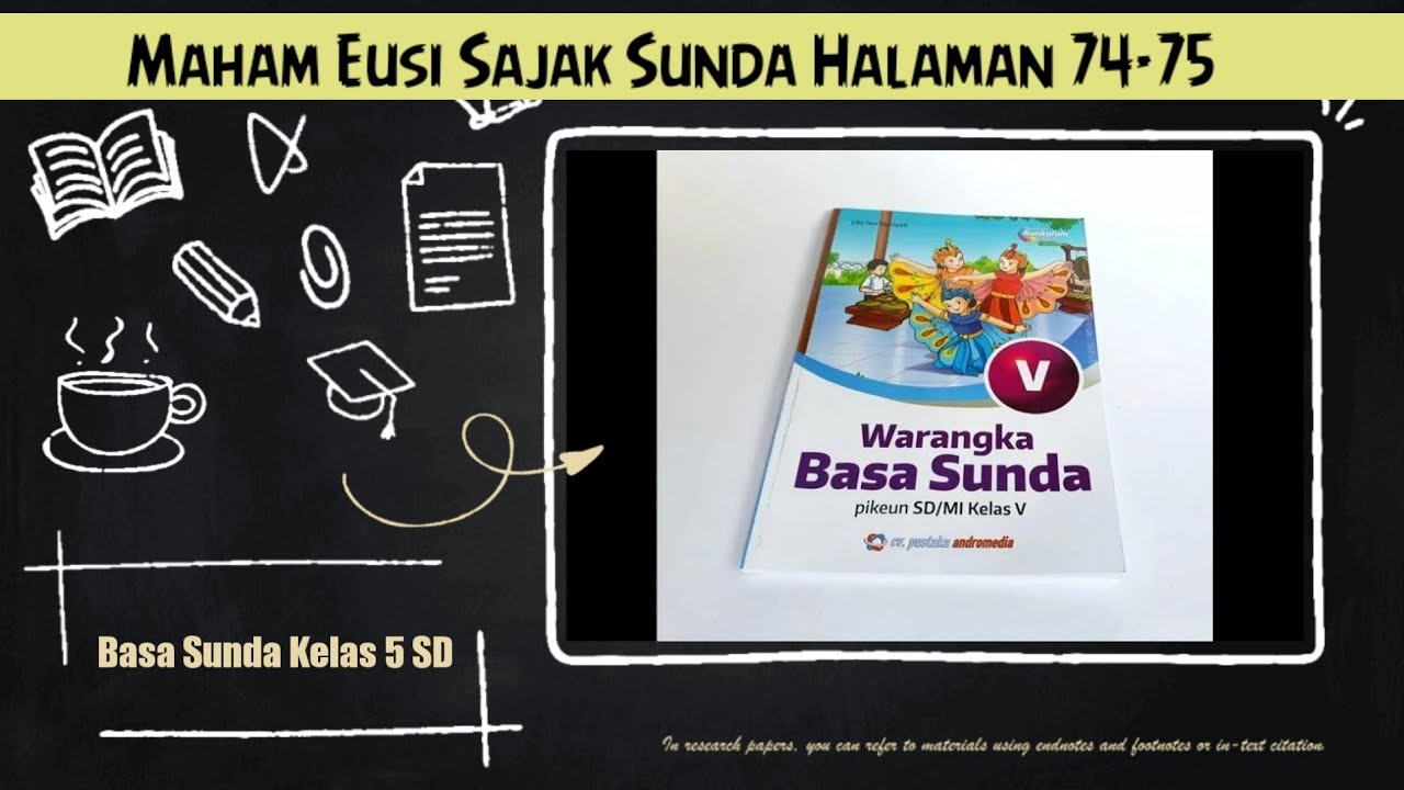 Macakeun Jeung Maham Eusi Sajak SUNDA Karya Ginuhung Nugraha Hal 74&75 ...