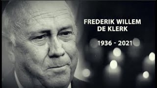 Die nalatenskap van oud- president FW de Klerk is onder die loep