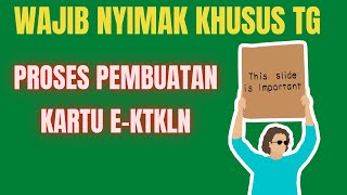 #visa Khusus TG Cara Pengurusan e ktkln