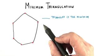 Minimum Triangulation - Interactive 3D Graphics