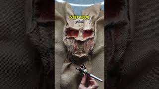 SCARECROW TUTORIAL #creativemakeup #halloweencostume #cosplay #halloweenmakeuplook #halloween