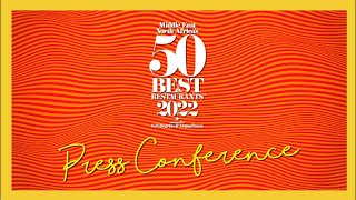 MENA’s 50 Best Restaurants 2022: Press Conference