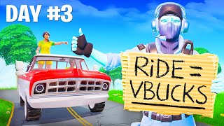 Fortnite But I Can Only HitchHike