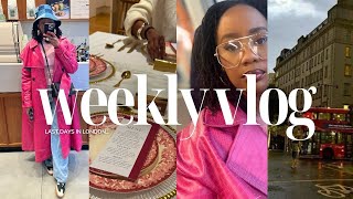 LONDON WEEKLY VLOG | I'm Leaving London, Christmas Table Setting, Hauls, Night Out \u0026 More | Ifeyinwa