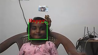 Emotion Detection from Facial Expression using python.