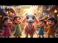 Eid-ul-Adha Song for Kids | Eid Mubarak 🎉 | Happy Animated Eid Song 🌙