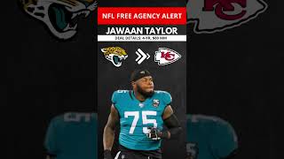Jawaan Taylor Will Sign With The Kansas City Chiefs In NFL Free Agency #shorts