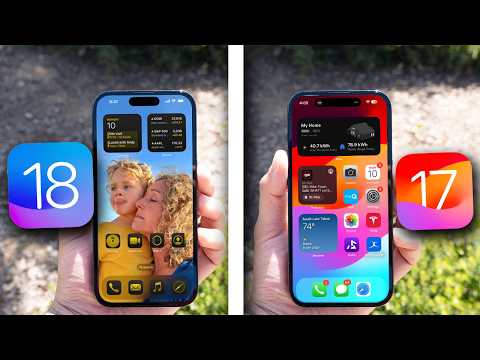 iOS 18 vs iOS 17 – WHAT EVERYONE MISSED!