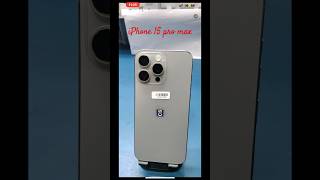 Iphone 15 pro max🥶            #smartphone #cashify #unboxing #tech #gaming #iphone #iphone15promax
