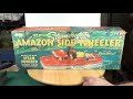 Atwood Steamcraft Amazon Side Wheeler Model Steam Boat