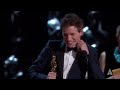 Eddie Redmayne winning Best Actor  87th Oscars (2015)