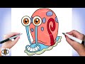 How To Draw Gary | SpongeBob SquarePants