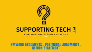 PYTHON - ARGUMENTS AND RETURN STATEMENT (15 b)