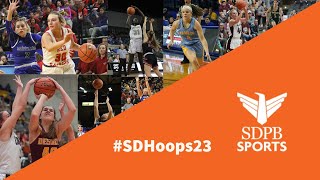 SDHSAA 2023 Girls Class B Basketball Tournament 7th \u0026 5th Place