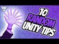 10 Random Unity Tips and Tricks [Unity Tutorial]