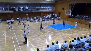 京北vs日本学園(3Q)高校バスケ 2015 インターハイ東京都予選決勝リーグ1日目