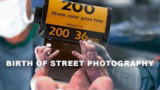 The BEAUTIFUL Birth of Street Photography... IT'S A BOY!