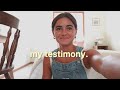 My testimony.