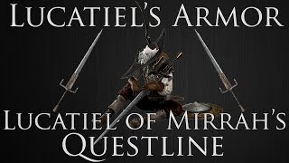 Dark Souls 2: Lucatiel of Mirrah's Questline | Lucatiel's Armor \u0026 Mirrah Greatsword