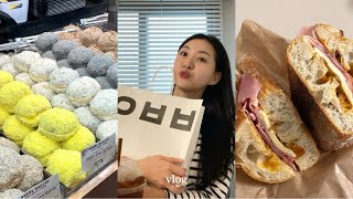 빵순이VLOG | 건강검진 앞두고 4일 관리하고 끝난 뒤 폭주하는 스토리 | 도넛으로 빵파티 | 아베베 베이커리 | 동네 최애 빵집 총출동 | 빵순이 직장인의 일상브이로그🥨🥯