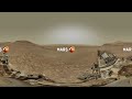 mars 360 2 billion pixel panorama of mars sol 2600 360video 8k