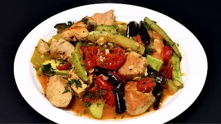 Turkey fillet with vegetables - a simple and healthy recipe for a healthy lifestyle!